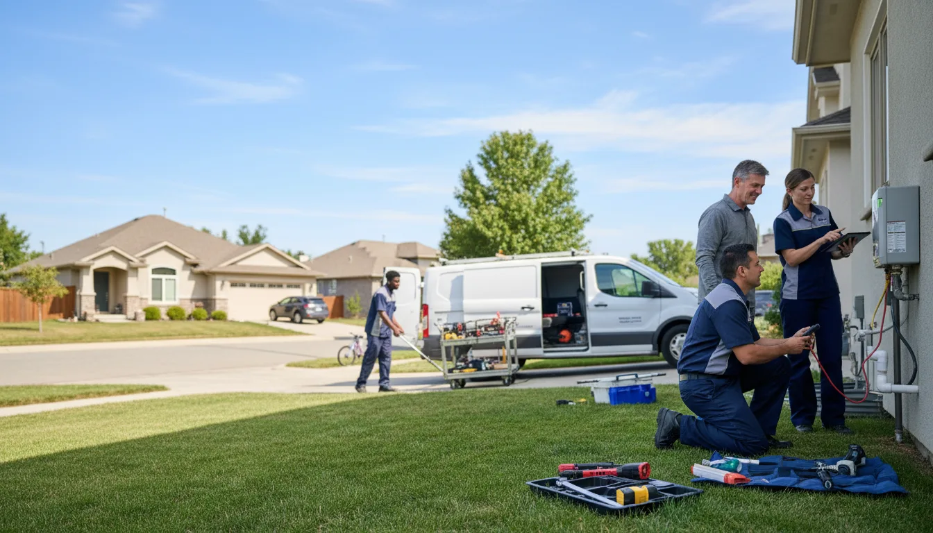 Tankless water heater service in Shippensburg, PA
